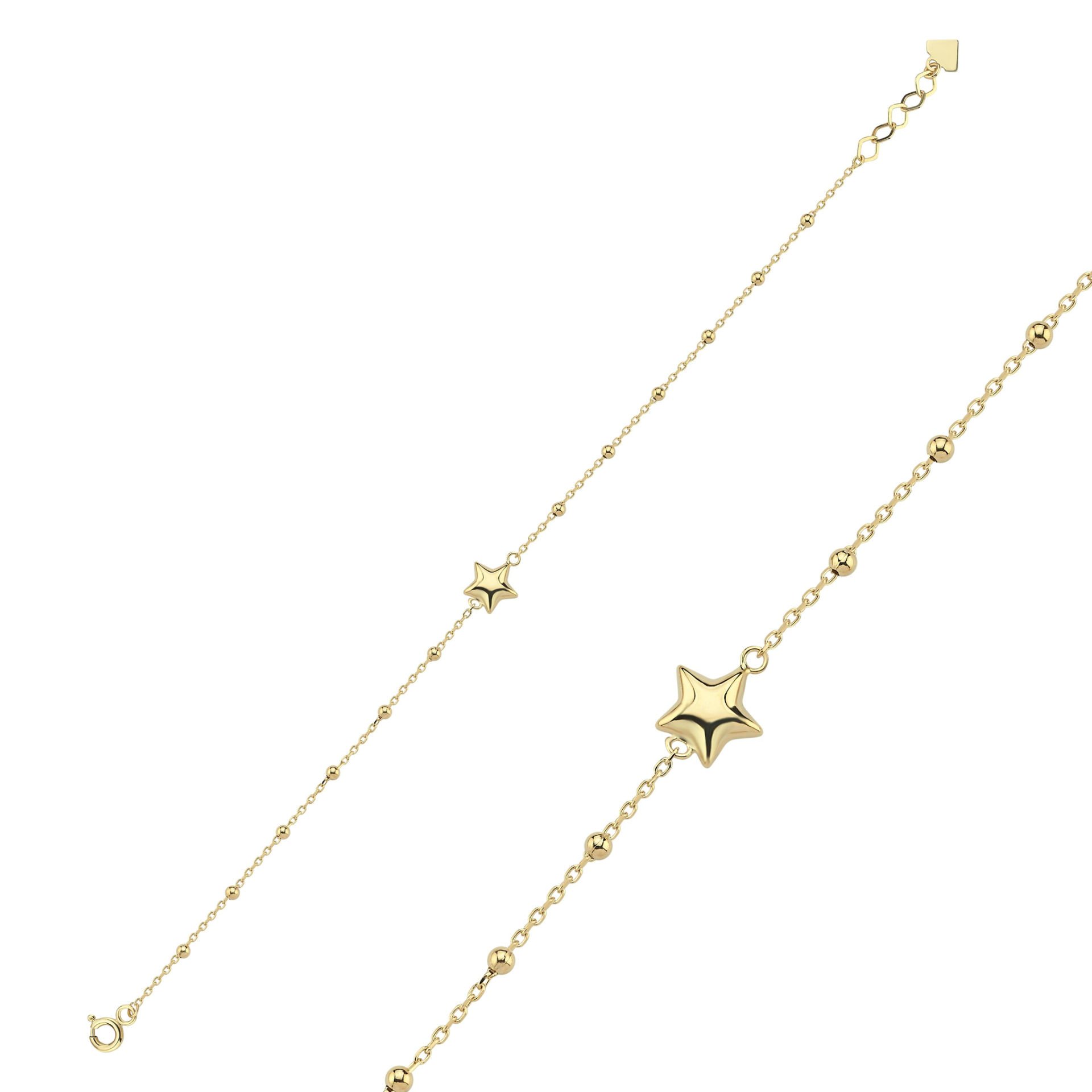 Simple Yıldız Toplu Bileklik