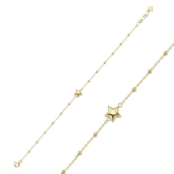 Simple Yıldız Toplu Bileklik