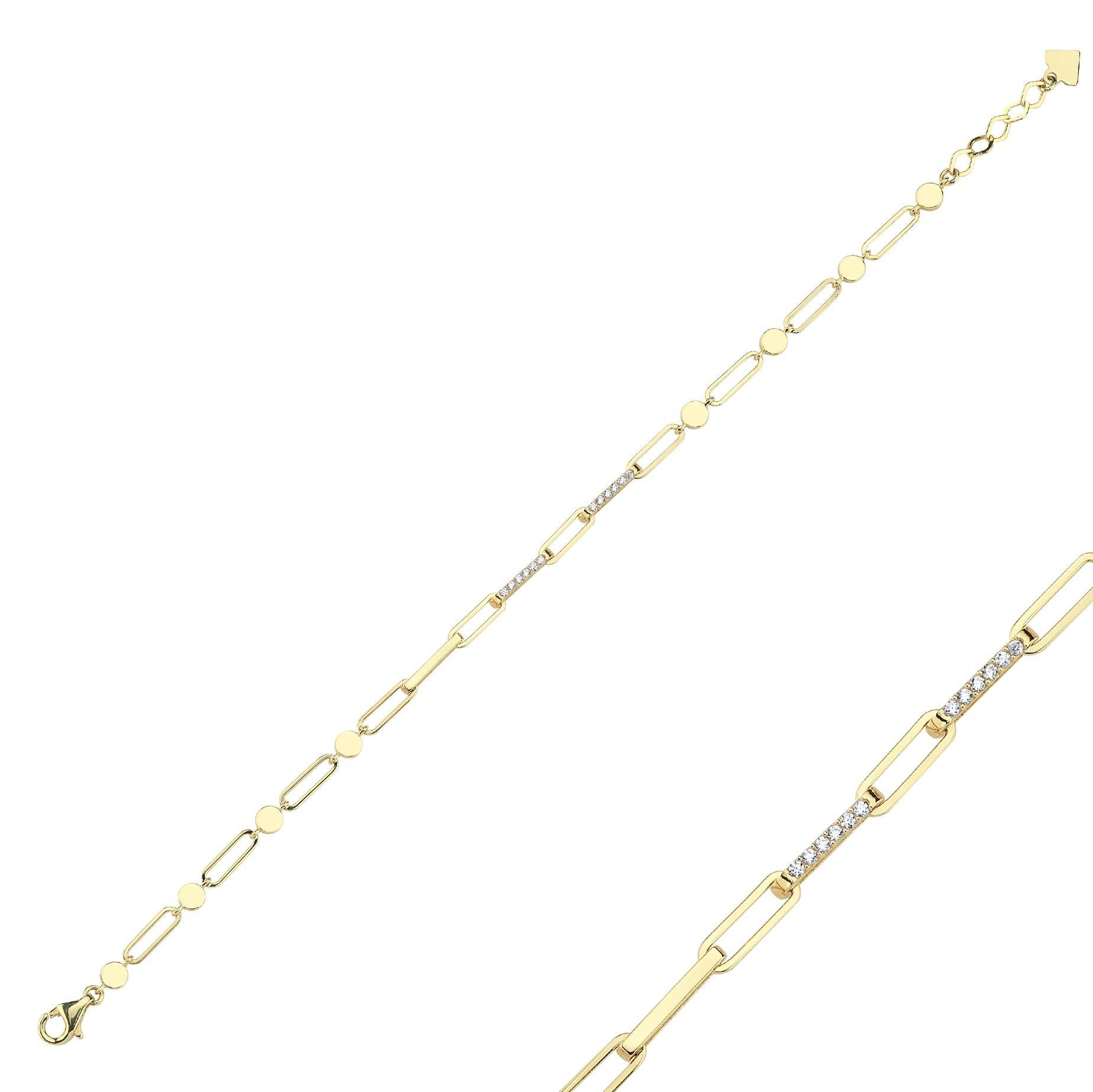 Classy Taşlı Ataç Bileklik