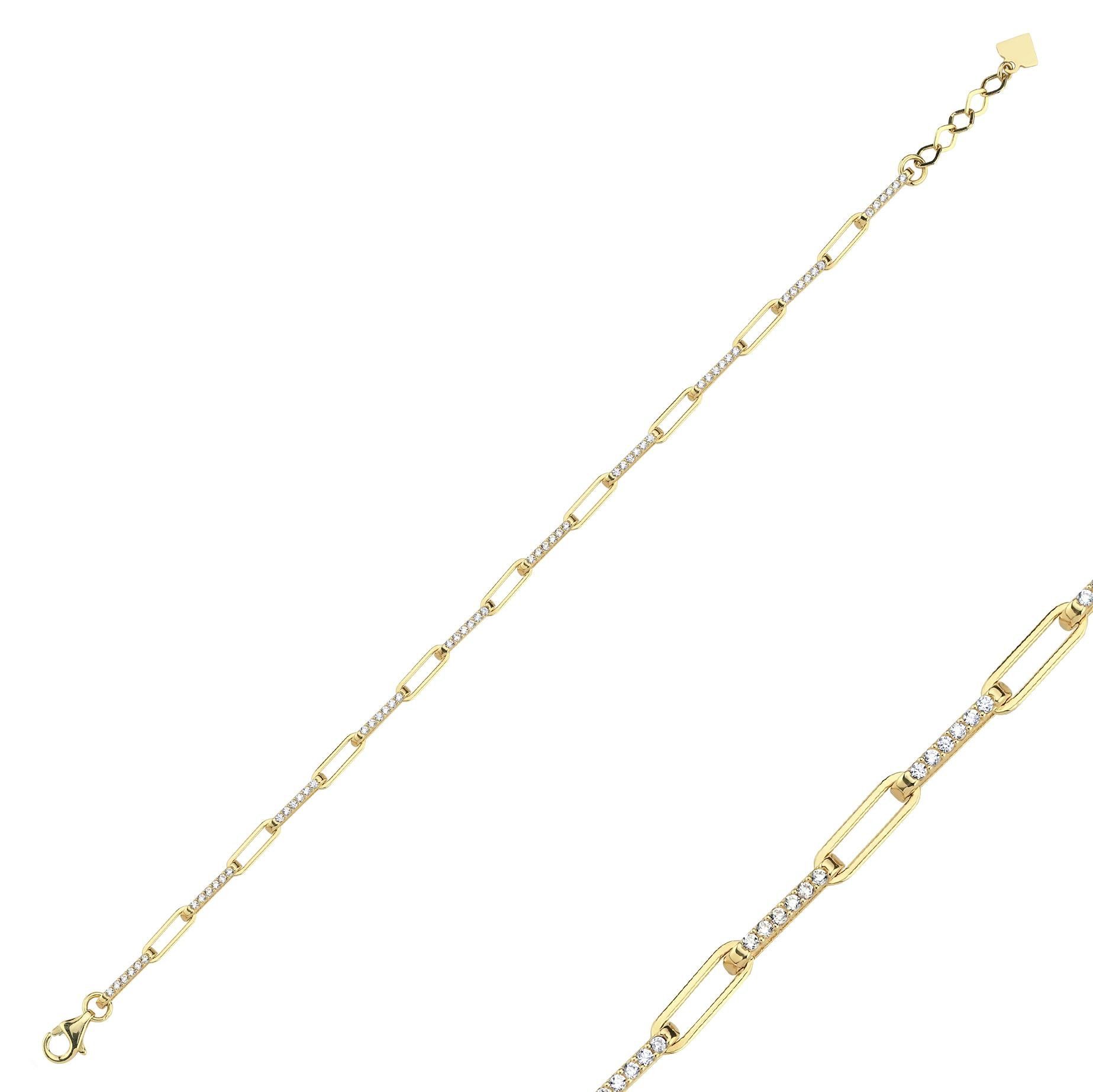 Classy Taşlı Ataç Bileklik