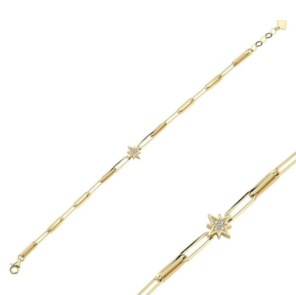 Classy Taşlı Ataç Bileklik