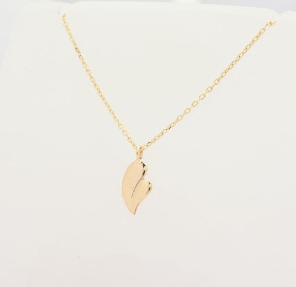 14 Ayar Altın Mini Kalp Kolye