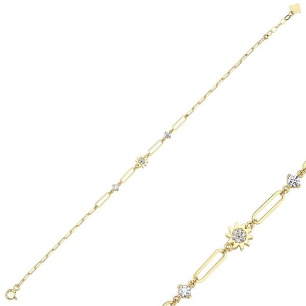 Classy Taşlı Güneş Atac Bileklik