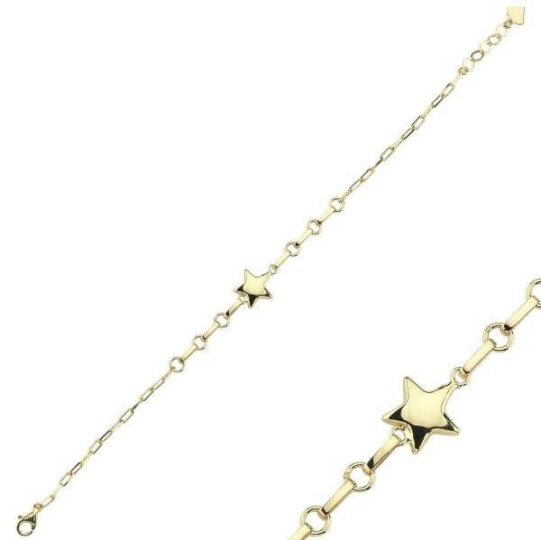 Classy Taşsız Yıldız Bileklik