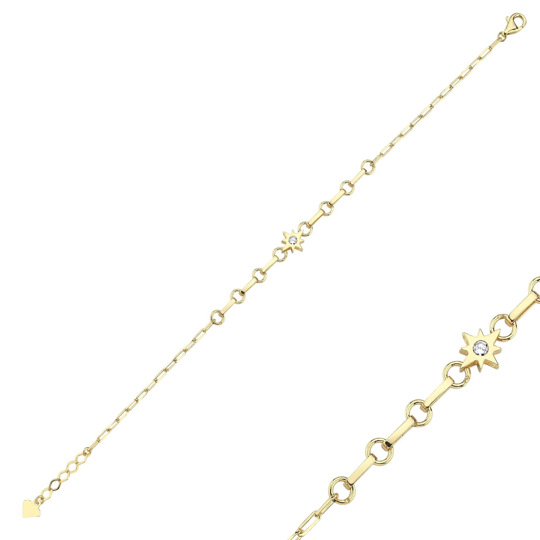 Classy Taşlı Kutup Yıldızı Bileklik