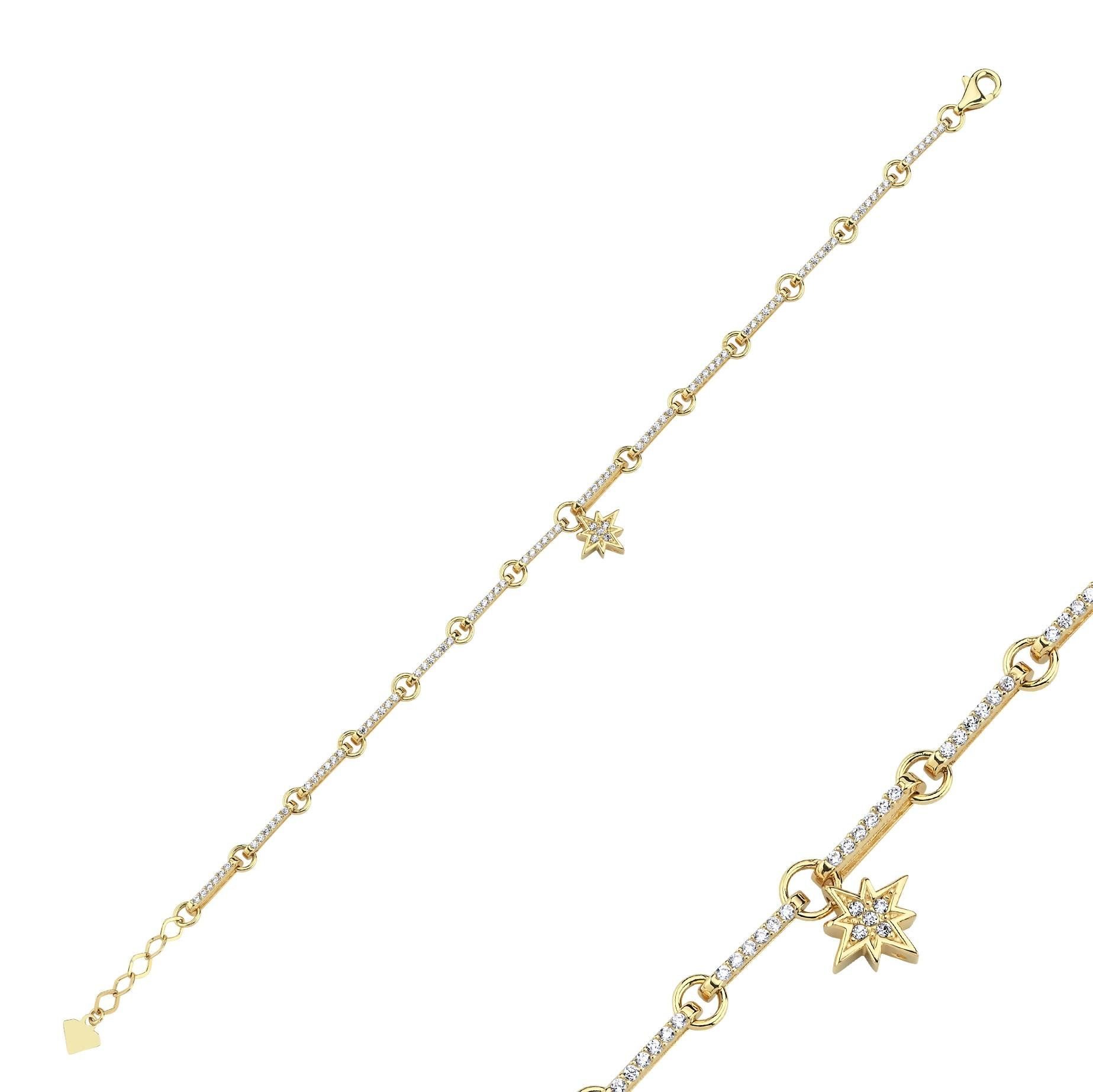 Classy Taşlı Kutup Yıldızı Bileklik