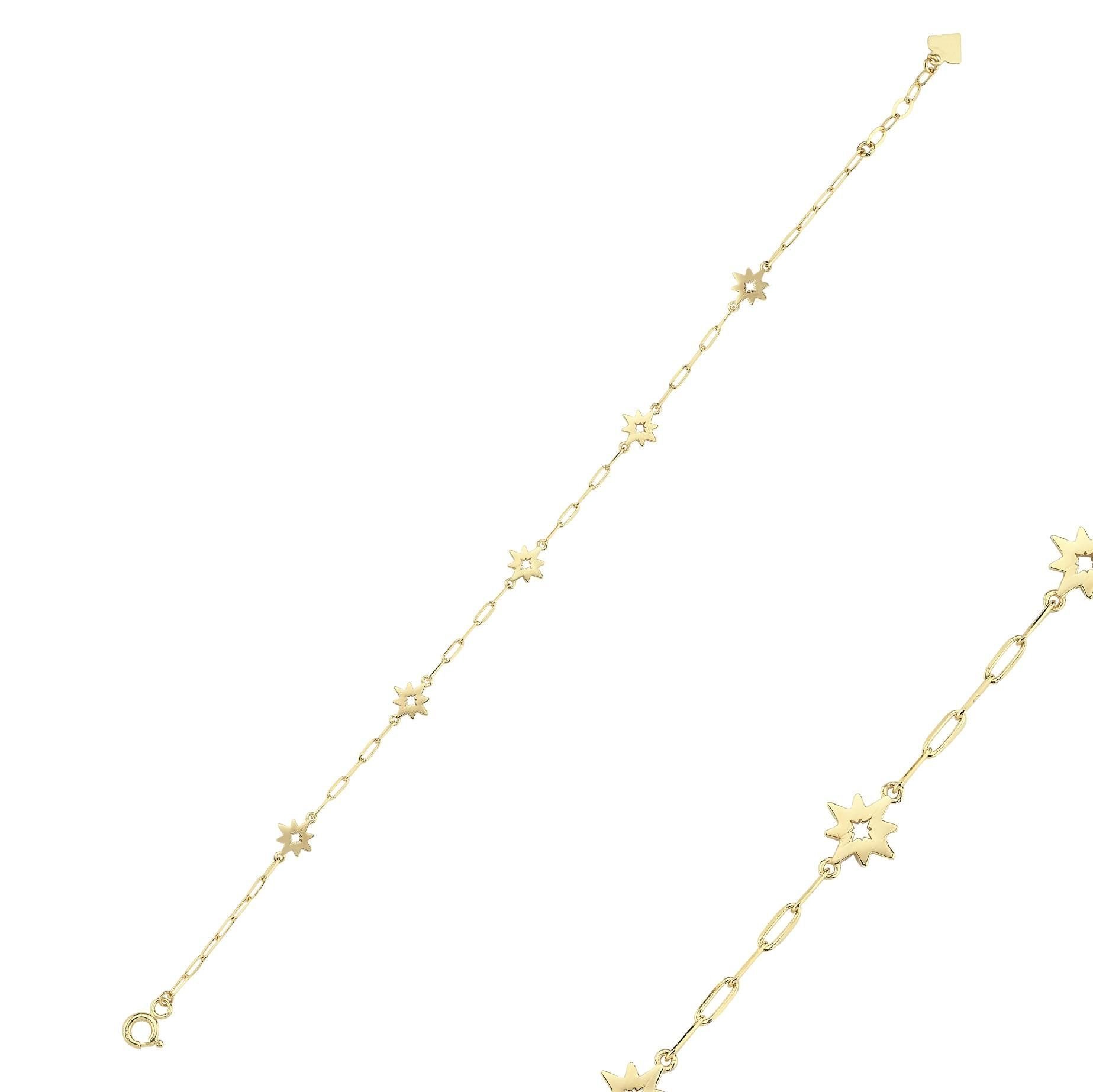 Classy Taşsız Kutup Yıldızı Bileklik