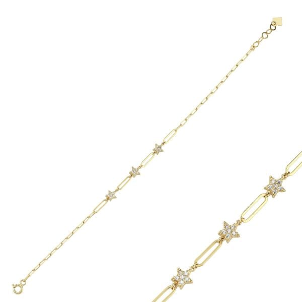 Classy Taşlı Yıldız Atac Bileklik