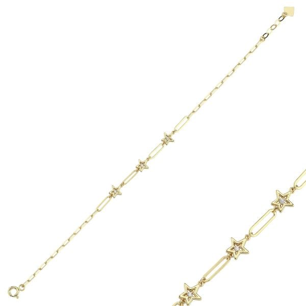 Classy Taşlı Yıldız Atac Bileklik