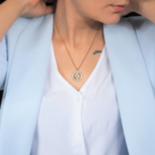 14 Ayar Altın Love Kolye