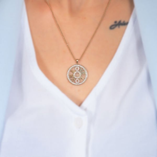 14 Ayar Altın Love Kolye