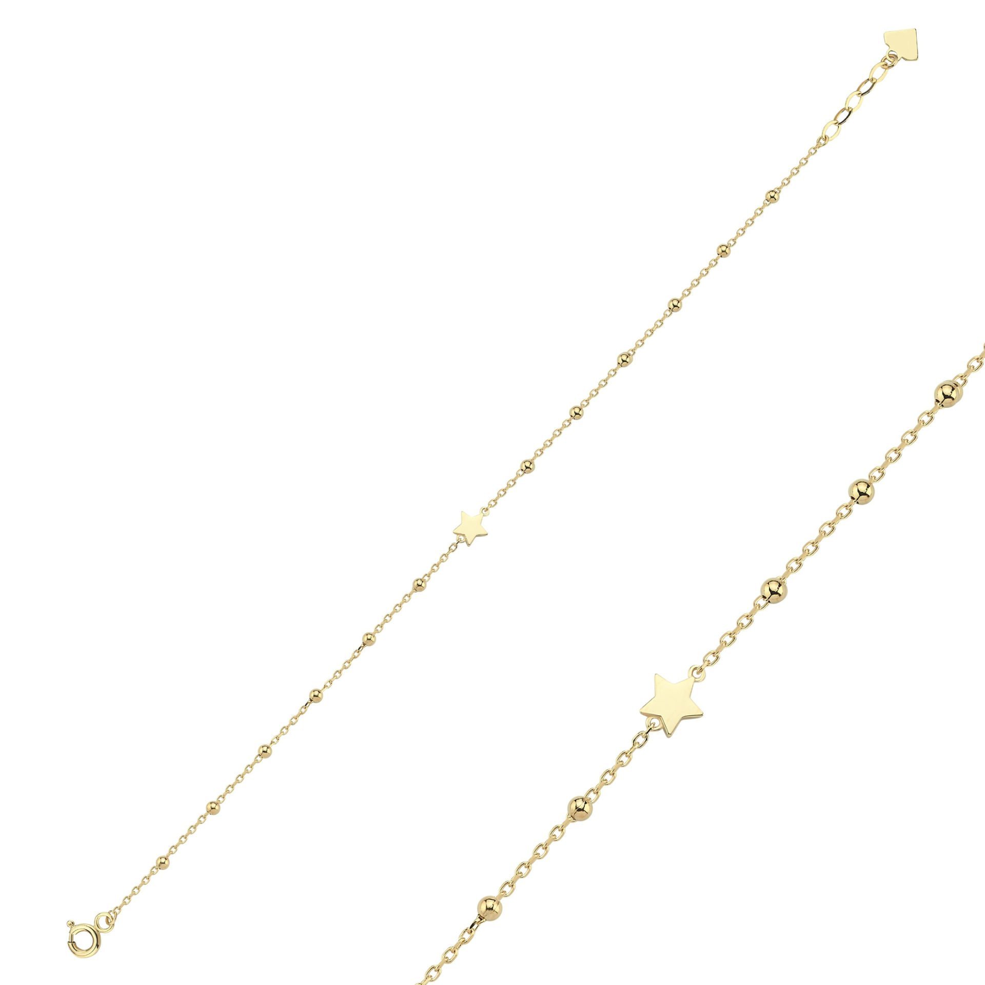 Simple Yıldız Toplu Bileklik