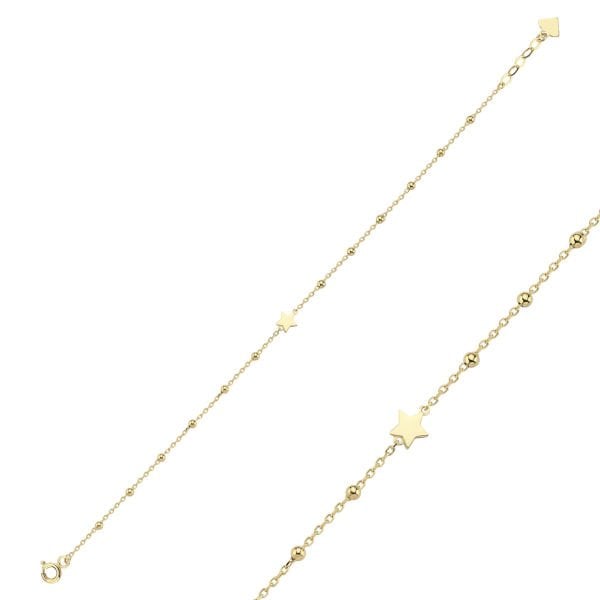 Simple Yıldız Toplu Bileklik