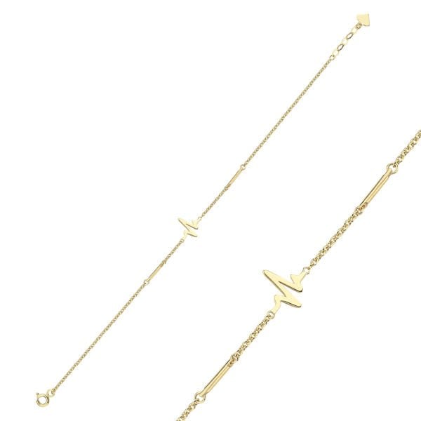 Simple Taşsız Cubuk Ritim Bileklik