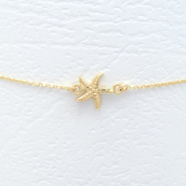 14 Ayar Altın Deniz Yıldızı Bileklik