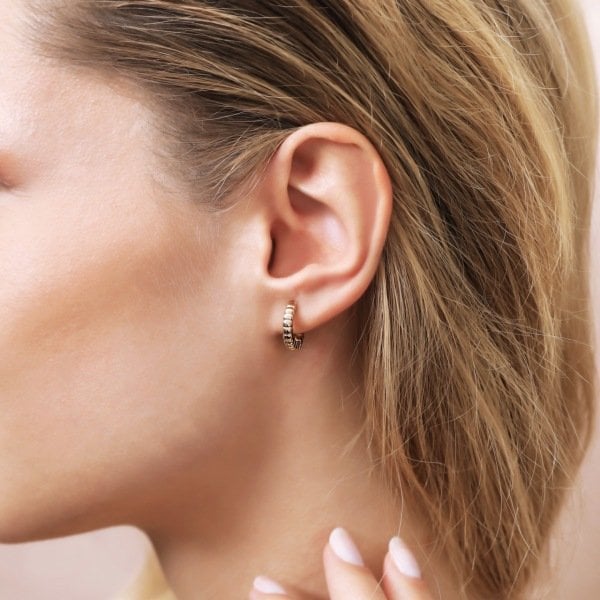 14 Ayar Altın Minimal Küpe