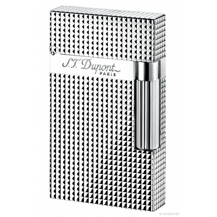 S.T. Dupont Ligne 2 Diamond Head Silver Çakmak 16184