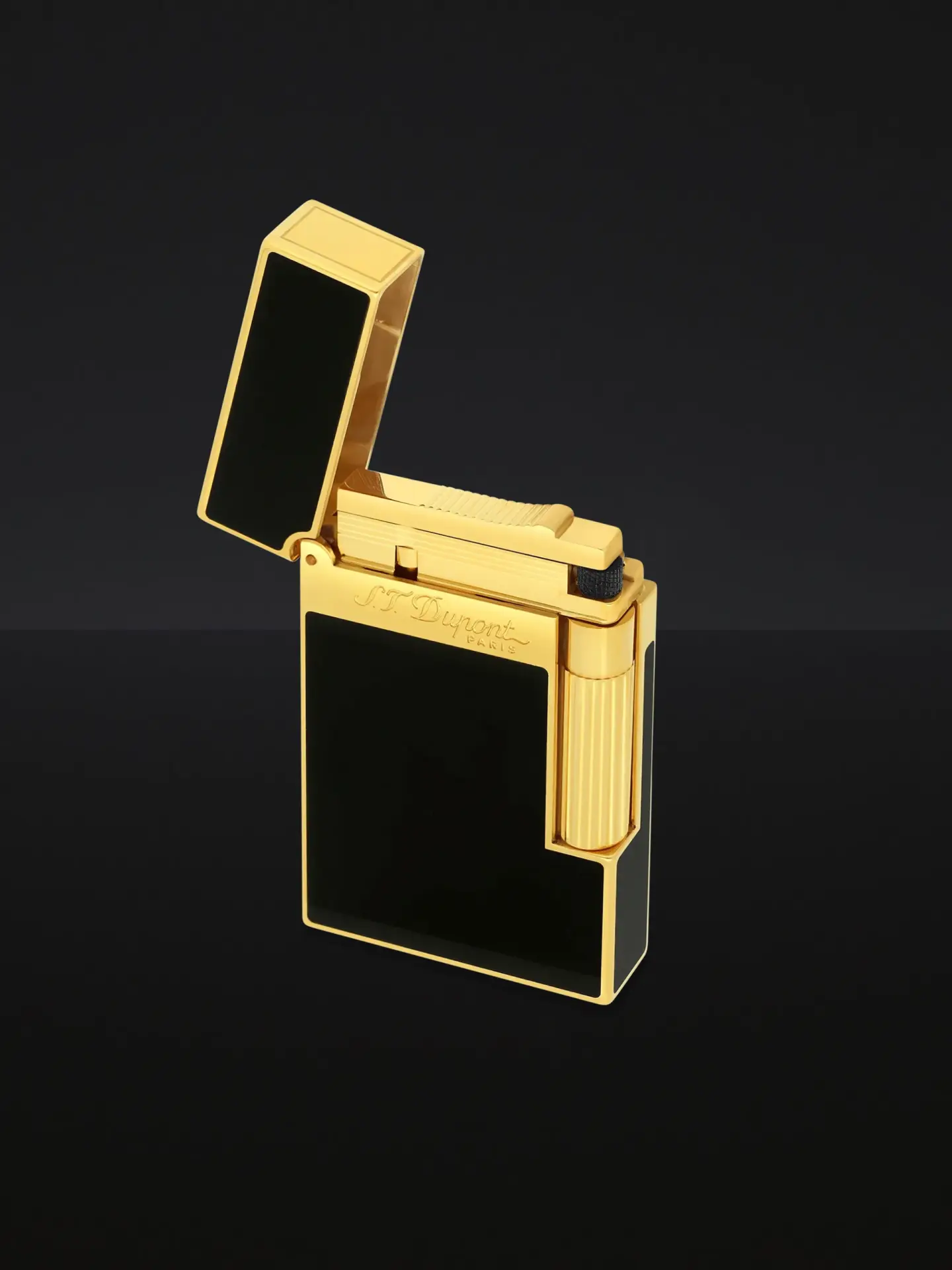 S.T. Dupont Ligne 2 Lacquer & Gold Çakmak 16884