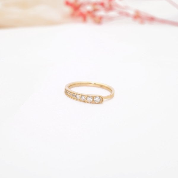 14 Ayar Altın Sarmal Yüzük