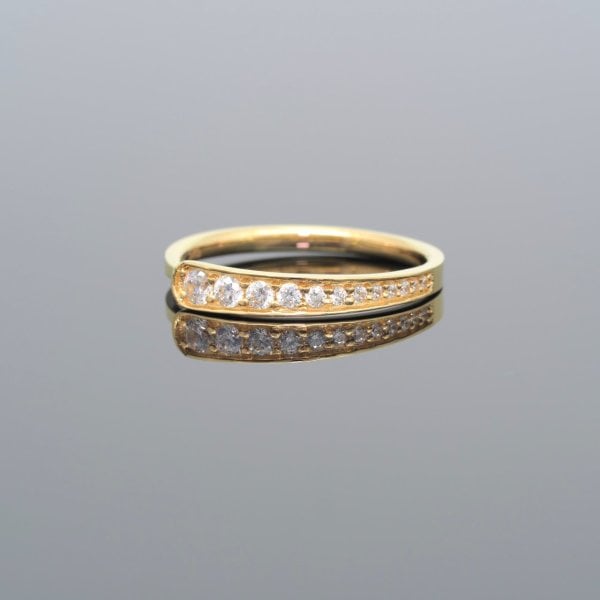 14 Ayar Altın Sarmal Yüzük