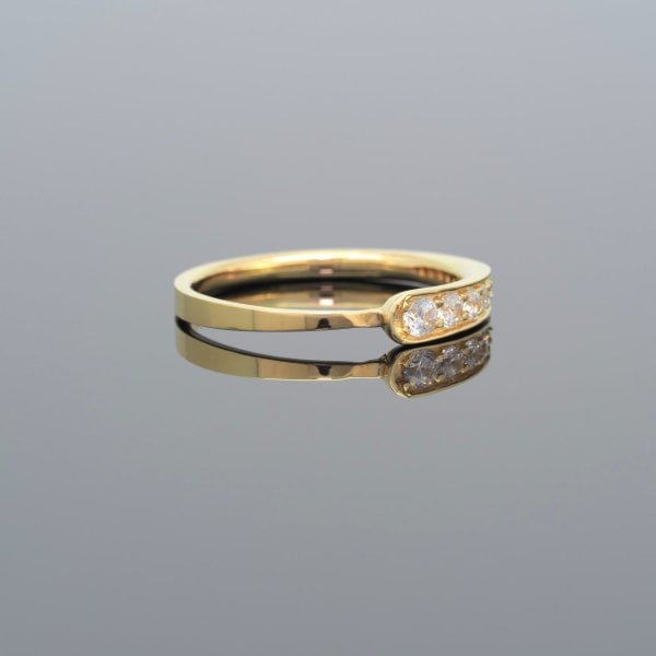 14 Ayar Altın Sarmal Yüzük