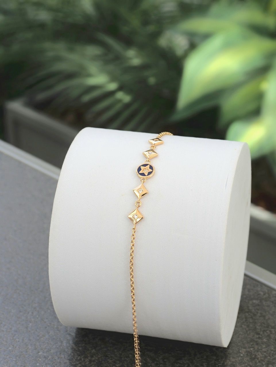 14 Ayar Altın Yıldız Bileklik