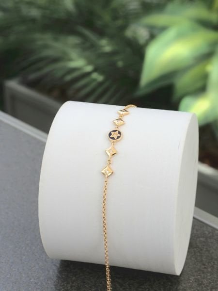 14 Ayar Altın Yıldız Bileklik