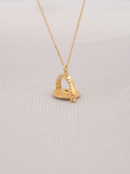 14 Ayar Altın Çift Yönlü Kolye