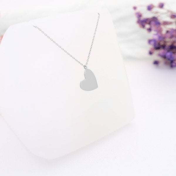 14 Ayar Altın Kalp Kolye