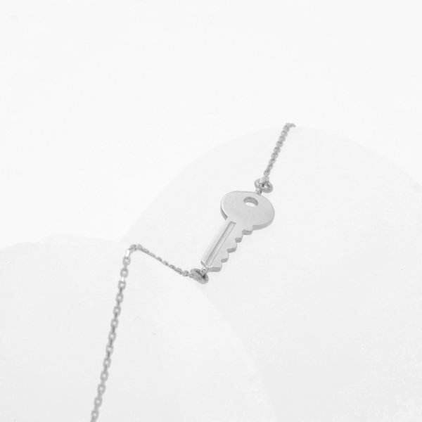 14 Ayar Altın Anahtar Bileklik