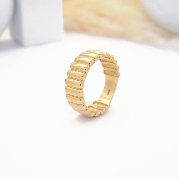 14 Ayar Altın Kat Yüzük