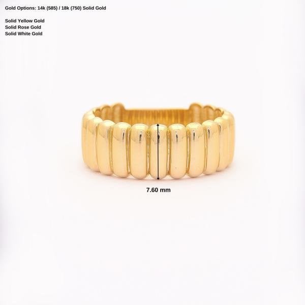 14 Ayar Altın Kat Yüzük