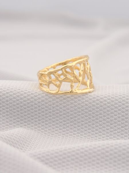 14 Ayar Altın Dal Model Yüzük