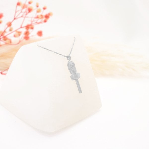 14 Ayar Altın Buda Heykeli Kolye