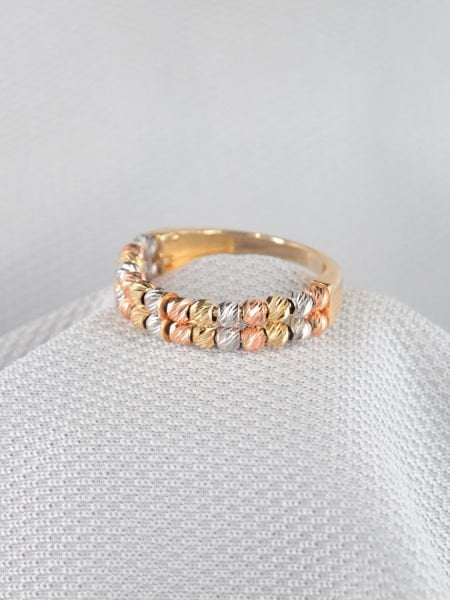 14 Ayar Altın Dorika Toplu Yüzük