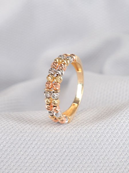 14 Ayar Altın Dorika Toplu Yüzük