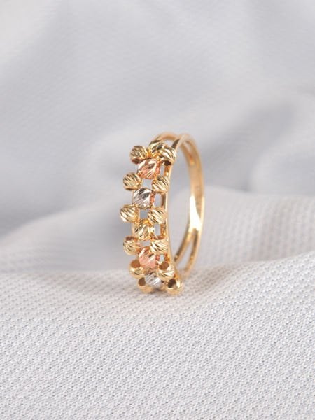 14 Ayar Altın Dorika Toplu Yüzük