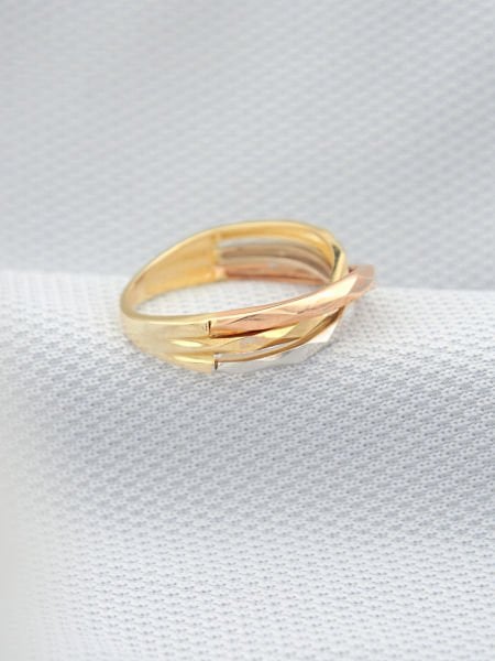 14 Ayar Altın Tasarım Yüzük