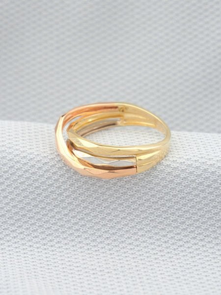 14 Ayar Altın Tasarım Yüzük