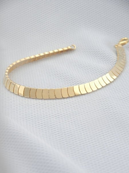 14 Ayar Altın Tasarım Bileklik