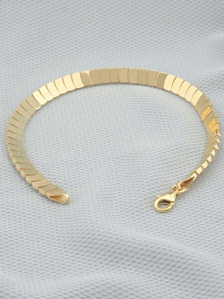 14 Ayar Altın Tasarım Bileklik