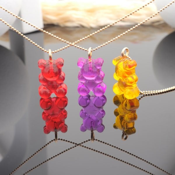 14 Ayar Altın Haribo Kolye