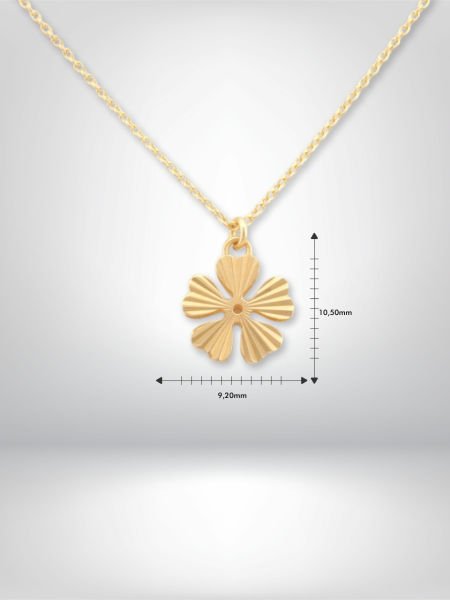 14 Ayar Altın Kalp Sembol Kolye