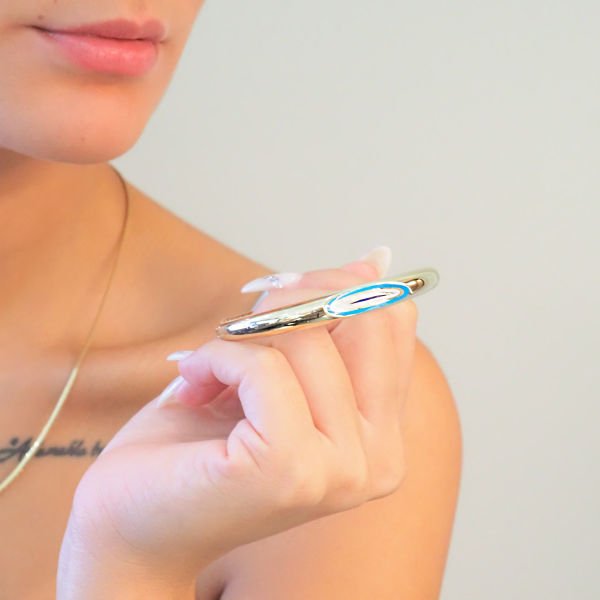 14 Ayar Altın Mineli Nazar Kelepçe