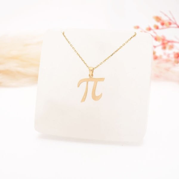 14 Ayar Altın Pi Sayısı Kolye