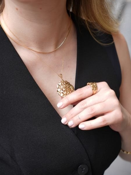 Geometri Tasarım Kolye