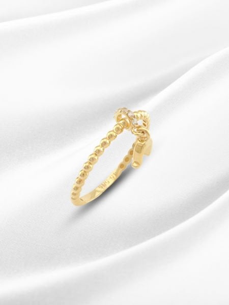 14 Ayar Altın At Nalı Figürlü Sallantılı Yüzük