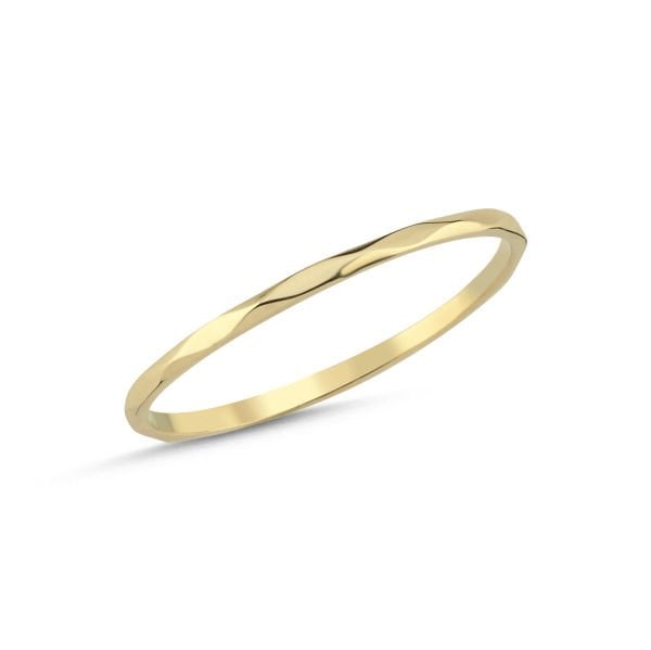 14 Ayar Altın Minimal Yüzük