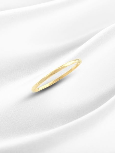 14 Ayar Altın Minimal Yüzük